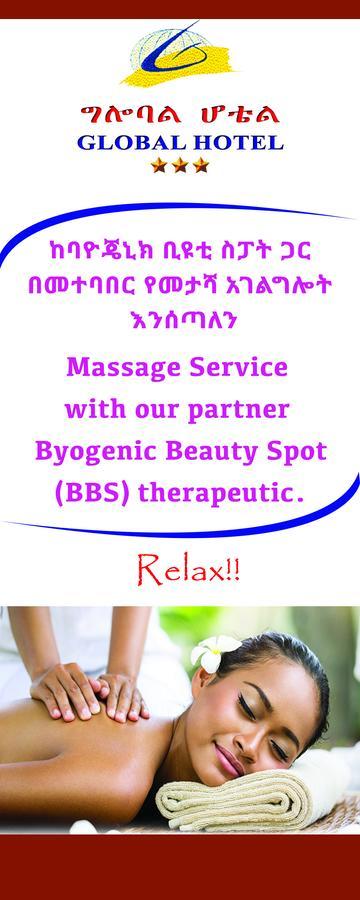 Global Hotel Addis Abeba Buitenkant foto